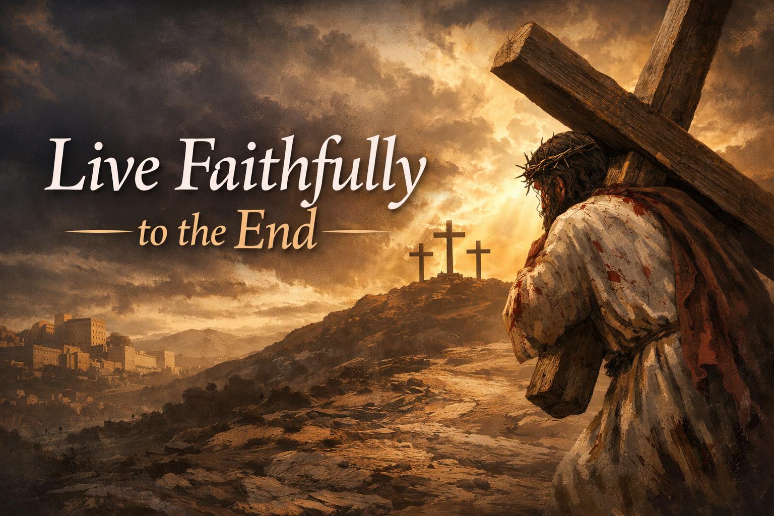 Living Faithfully to the End