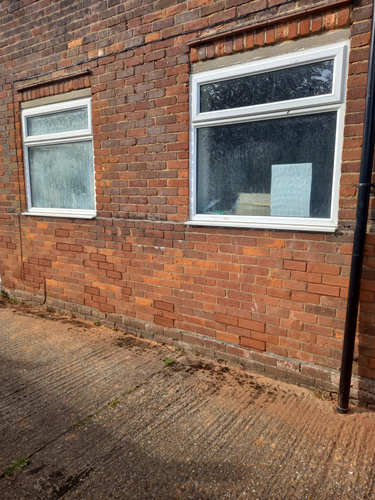 Church building repair works