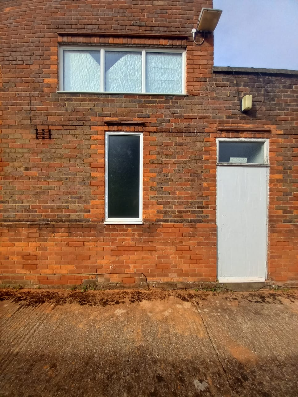 Church building repair works