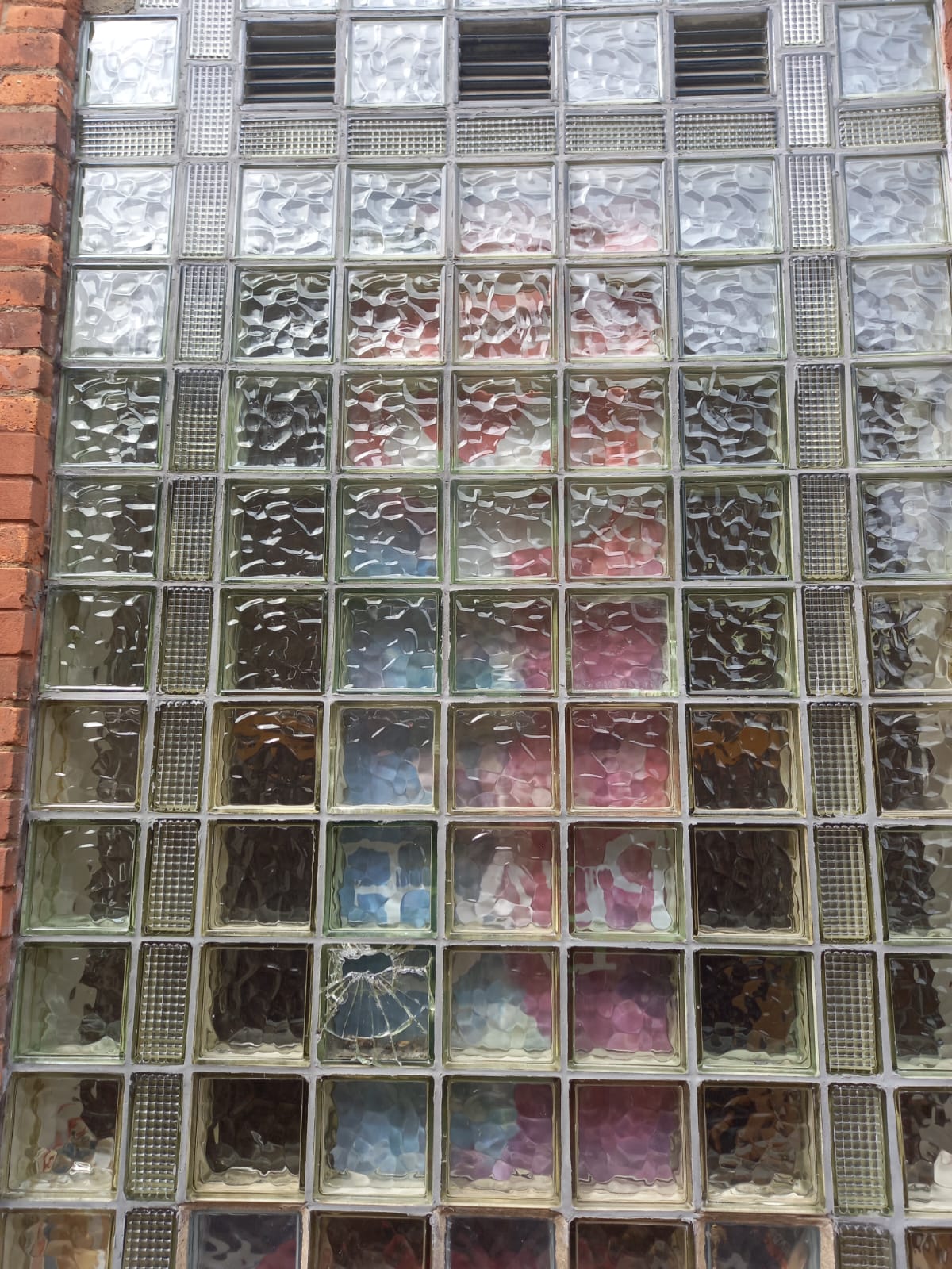 Church building repair works