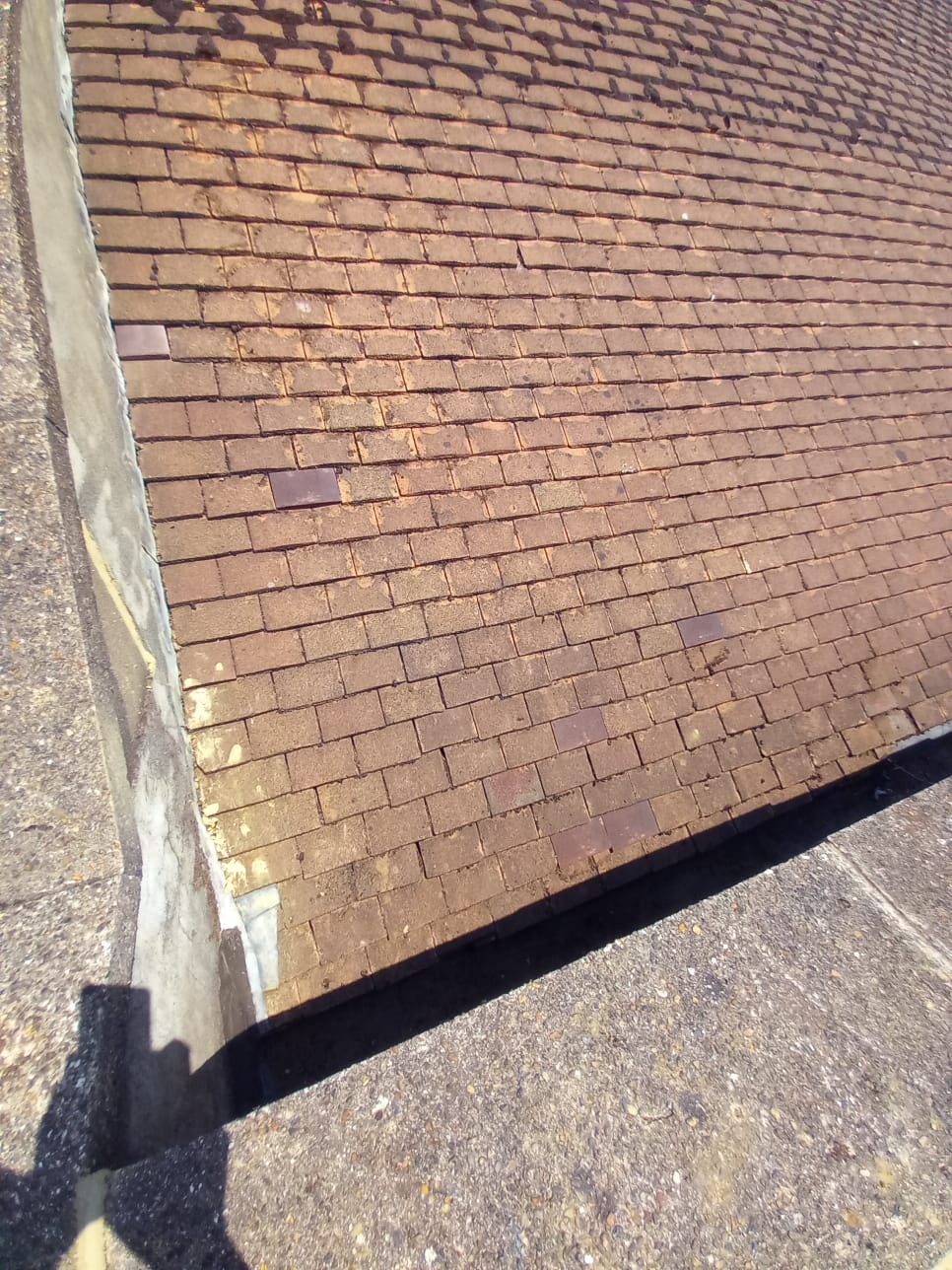Church building repair works