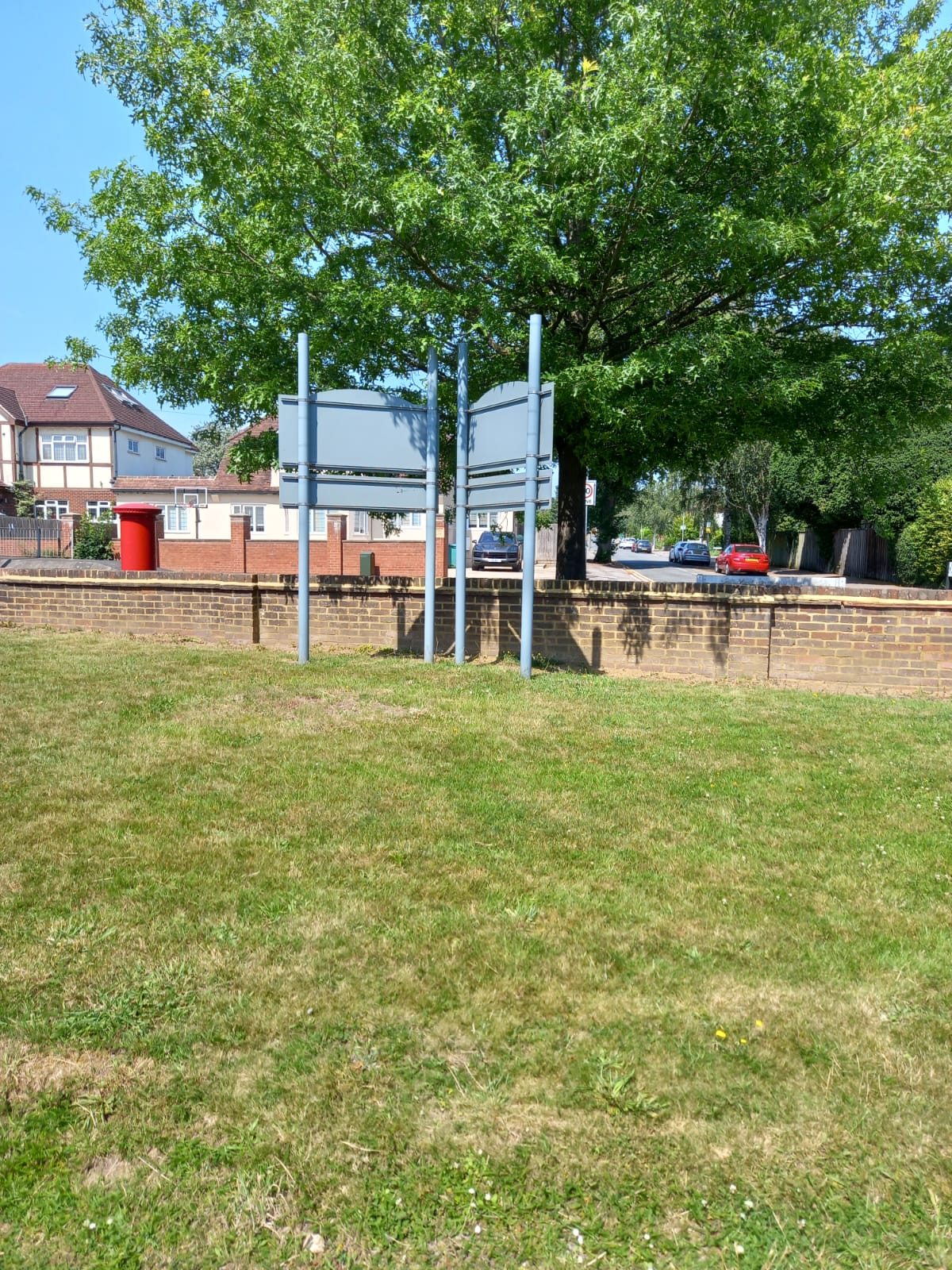 Church building repair works