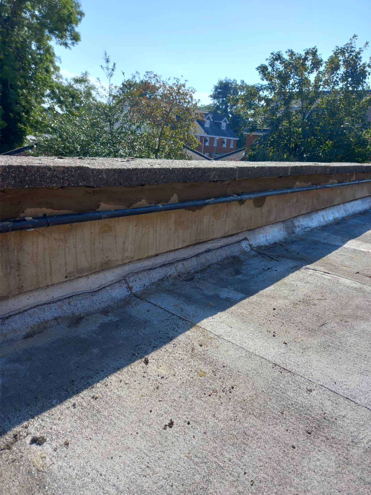 Church building repair works